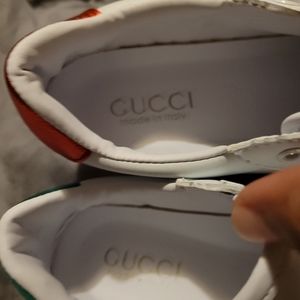 White guci sneaker size 38
